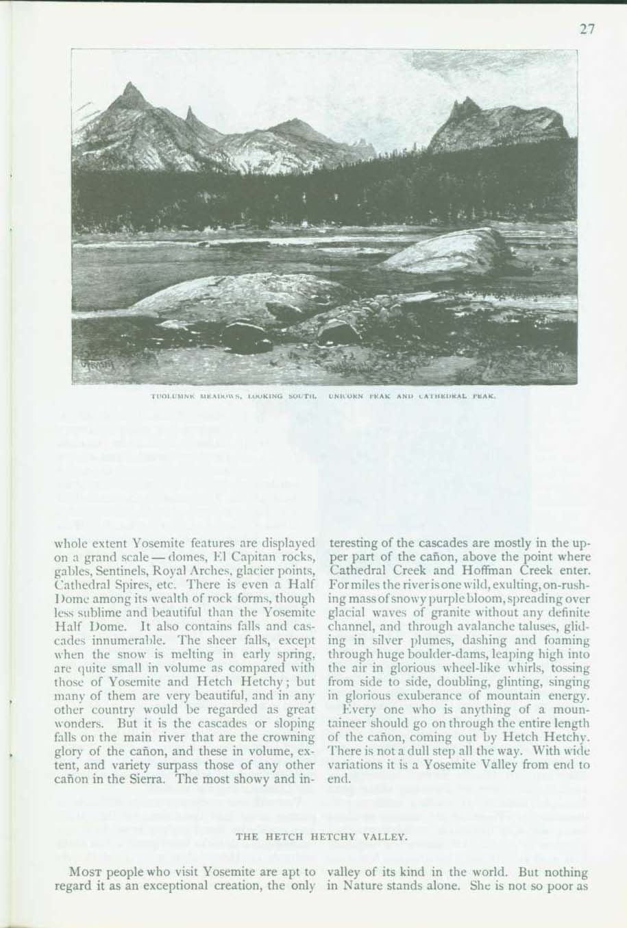 The Proposed Yosemite National Park--treasures & features, 1890. vis0003j